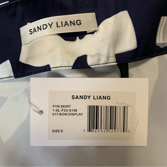 Sandy Liang Bow Display Fyn Skirt NWT - Picture 6 of 6